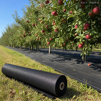 Toile de paillage en polypropylène écologique imprimée sur mesure pour l'agriculture, les vignobles, les jardins de gravier et les allées de culture