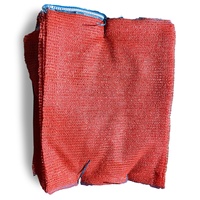 Top fabrikant op maat gemaakte 50*80cm PE Raschel gaasnetten voor groenten, fruit, aardappelen, uien verpakkingen, recycleerbaar met trekkoord