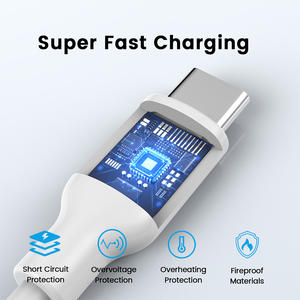 Cable de Carga USB C Schitec Directly Sales, 3A 60W, Cable de Carga Súper Rápida para Dispositivos Móviles Inteligentes - Product Image 5