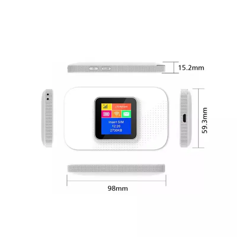 300 MBit/s tragbarer Smart Mini Mobile Hotspot Mi-Fi 3g 4g Lte Wireless Wifi Pocket Router mit Sim-Karte