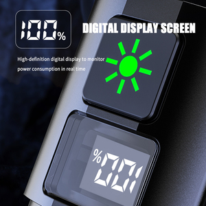 <span class=keywords><strong>30</strong></span> Wát công suất cao đèn pin 3000 lumen LED zoom focus hiển thị điện cầm tay loại ngọn đuốc C có thể sạc lại ánh sáng đèn flash cho cắm trại - Product Image 2