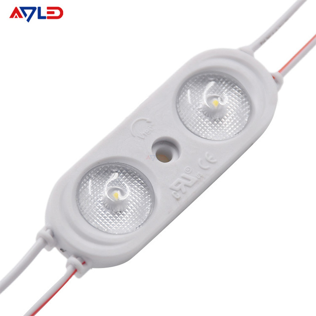 High Quality SMD2835 2-Chip 2W 62x21mm LED Module IP67 Rating DC12V for Channel Letter Injection with 5-Year Warranty