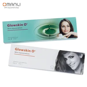 2023 Best Glowskin O + Gel verde ringiovanimento della pelle del viso cialde di ossigeno Kit bianco per la cura della pelle per macchina per ossigeno Co2 3 In 1