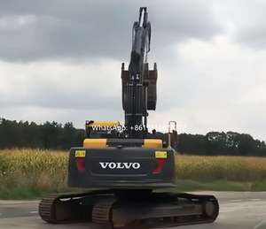 Excavatrice sur chenilles Volvo EC220D d'occasion d'origine suédoise de 22 tonnes avec moteur et moteur, garantie d'un an, 100% prête - Product Image 2