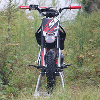 Vélo de course tout-terrain Bosvor BSE PH02, nouveau, 4 temps, refroidissement par air, 4 vitesses, semi-automatique, 125cc, 6,5 CV, 75 km/h, électrique + démarrage au kick