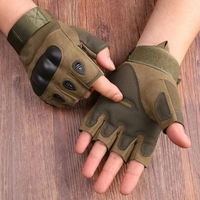 Gants tactiques professionnels pour moto, gants de sport mi-doigts pour hommes, pour paintball, moto, vélo, entraînement en salle de sport
