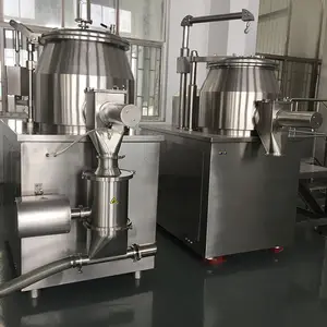 Serie rápida mezcla máquina granuladora para fertilizante cobre polvo de la alimentación