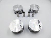 Piston EW10A 2.0L 16V pour alésage de cylindre OE 0640S5 85mm 0.00 0.25 0.50 Compatible avec Peugeot 408 508 Citroën C5 Pièces de rechange