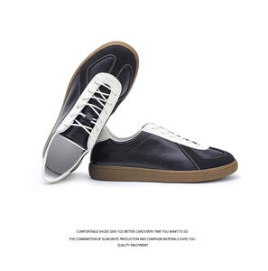 New Thick Soled Breathable Casual <b>Mens</b> Lace-Up Walking <b>Shoes</b> <b>Soft</b> <b>Leather</b> Material Comfortable Anti-Slippery Fashion Trend All - Product Image 3