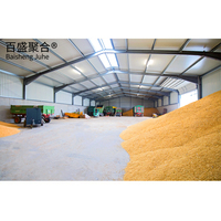 Granges préfabriquées Maison préfabriquée à ossature en acier Ferme préfabriquée Grange Volaille Ferme à grande échelle Structure en acier