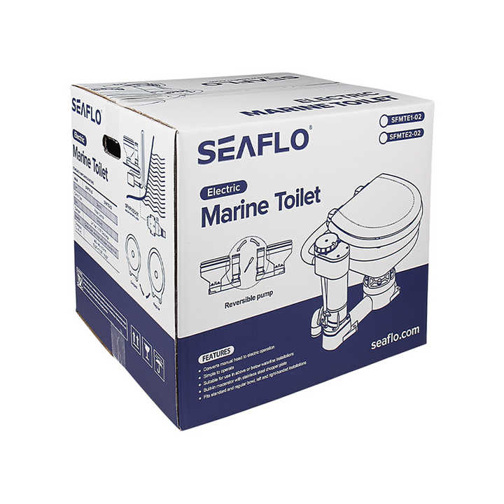 SEAFLOレギュラーサイズ電気マリントイレ変換キットポンプボートマセ 