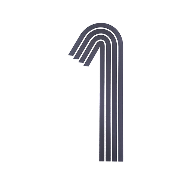 Wholesale Jersey Numbers and Letters Basketball Jersey Number 1/2/3/4 Soccer Jersey Number Stickers