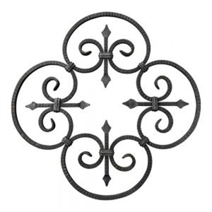 Plateau à fleurs <span class=keywords><strong>en</strong></span> fer Combinaison décorative Portes <span class=keywords><strong>en</strong></span> fer pour décoration d'<span class=keywords><strong>escalier</strong></span> <span class=keywords><strong>en</strong></span> fer - Product Image 3