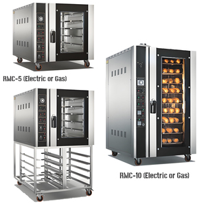 Horno de Convección a Gas Comercial Grande para Panadería, Máquina para Hornear Pasteles, Equipo de Panadería, 10 Bandejas, 5 Bandejas - Product Image 3
