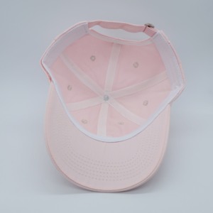 Gorra de Béisbol de 6 Paneles Rosa Fresa de Algodón, Suave, con Bordado Personalizado y Botón Superior, Estilo Deportivo, ¡Venta Caliente! - Product Image 4