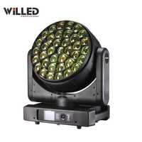 Argile paky K25 37X40W faisceau de lavage LED argile paky pixel contrôle yeux d'abeille lumière principale mobile