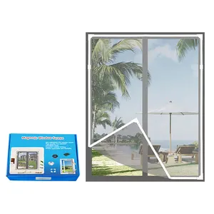 Mosquitera magnética de ventana Diy de alta calidad para ventana