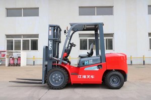 <span class=keywords><strong>Chariot</strong></span> élévateur JAC 3 tonnes CPCD30H avec pare-brise avant et arrière, fourche rotative, ajustement de déplacement latéral, ensemble de cinq vannes et tuyauterie - Product Image 4