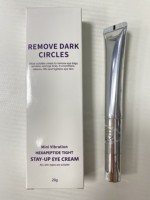Krim Mata Elektrik Getar Peptide Private Label, Mengangkat Kantung Mata, Menghilangkan Lingkaran Hitam, dan Mengencangkan Kulit di Bawah Mata