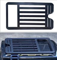 Plateforme de toit modifiée Jetour Traveler/ShanHai T2 en alliage d'aluminium, nouvelle échelle latérale d'accès, kit d'installation à vis noires