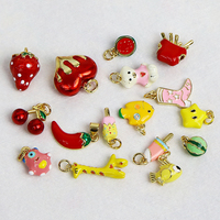 Verjaardag Sieraden Cadeau Prachtige Emaille Hanger Zomer Fruit Hanger