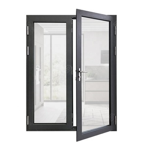 Portes d'entrée aux meilleurs <span class=keywords><strong>prix</strong></span> – Designs de portes en verre trempé, extérieures, en <span class=keywords><strong>aluminium</strong></span>, battantes, avec design graphique, classiques, doubles, commerciales - Product Image 5