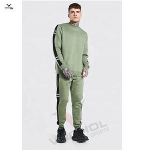 <b>Winter</b> Sportswear Unisex Sweatsuit Training Jogging <b>Tracksuit</b> with Digital Printing and Fleece Fabric - Product Image 1
