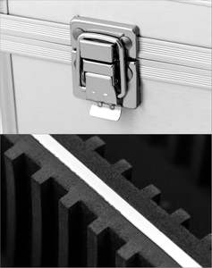 Caja de Almacenamiento de Aluminio para Monedas, con 50 Ranuras, Compatible con Placas de Monedas PCGS/NGC - Product Image 3