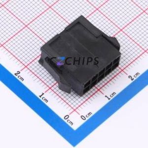 HX30002-10R bk Housing (Wire-to-Board / Wire-to-Wire) P=3mm Connector 2x5P 3mm 3mm 2 - Product Image 2