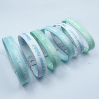 Bracelets promotionnels en gros, étanches, tissés, élastiques, NFC RFID, avec logo personnalisé pour les modèles 213/215/216 Q-9, pour événements