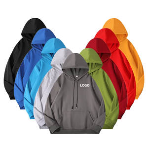 Hoge Kwaliteit 30 Kleuren Streetwear 260Gsm 100% Katoen Oversized Hoodie Casual Blanco Gepersonaliseerde Hoodie Heren Hoodies - Product Image 1