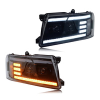 Adapté à Nissan Y61 2007-2016 Phare pour Patrol Y61 Feux avant LED Patrol Y61 Feux arrière LED Système d'éclairage