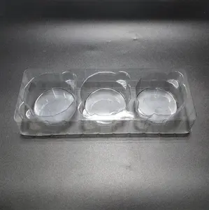 Vacuum formed PET disposable plastic blister tray Food grade PET disposable blister tray for chocolate box