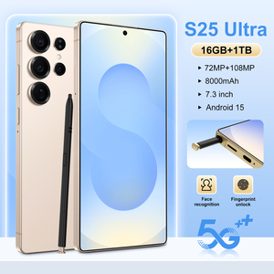Hot bán gốc Dual Sim điện thoại di động điện thoại di động 7.3 inch điện thoại thông minh S25 siêu 5 gam điện thoại thông minh Nhà sản xuất - Product Image 1
