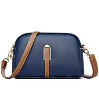 Nouveau sac à bandoulière en cuir PU pour femmes, tendance, à rayures, fermeture éclair, doublure en polyester, hiver, automne, marque célèbre, sac à main de luxe