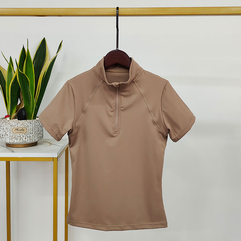 Khaki Brown Tops