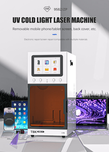 Machine de gravure laser UV à grande plateforme TBK 958ZP 5W avec PLC pour la réparation d'écrans LCD de téléphone, <span class=keywords><strong>iPad</strong></span>, tablette, réparation de téléphone portable - Product Image 2
