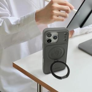 Custodia per telefono cellulare antiurto POLO per iPhone 17 custodia per anello magnetico in pelle - Product Image 4
