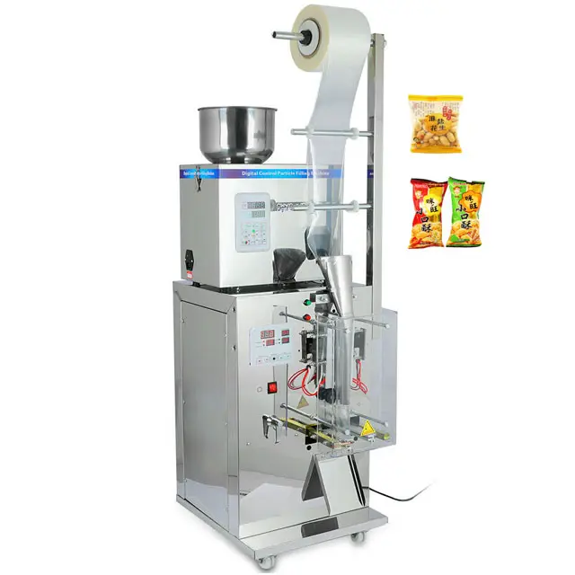 Fast Delivery Full Automatic Spices Tea Powder Rice Chickpea Animal Feeds Bag Particle Filling Packing Machine With High Speed