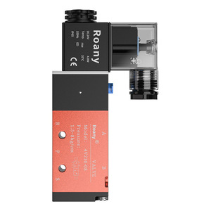Vanne solénoïde pneumatique 5 voies Roany 4V210-08, filetage externe 1/4 po, vanne de régulation de gaz - Product Image 1