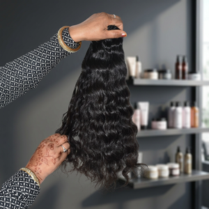Cuticle aligned Unprocessed Vietnamese Human <b>for</b> Women Natural Black Color <b>Braiding</b> Raw Temple Bundle Processing Hair <b>Extensions</b> - Product Image 1