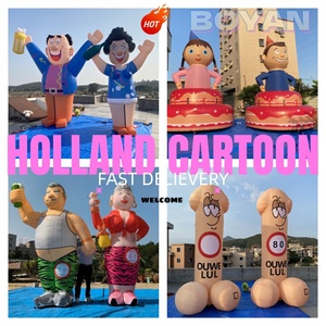 BOYAN China fábrica inflable Holanda globo Sarah o <span class=keywords><strong>Abraham</strong></span> para publicidad - Product Image 4