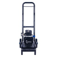 Pistolet pulvérisateur de peinture sans air à pompe à diaphragme 1600W 3L/min, machine professionnelle haute pression à moteur sans balais 3500psi pour revêtement de maison