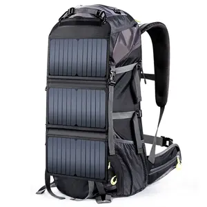 Individuelles Design Usb-Solarbatterie Rucksack Tasche 68L 20 W/6 V Solar-Rücksack