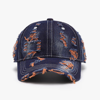 Fabricante de Gorras de Moda: Gorra de Béisbol de Mezclilla Retro con Lavado Ácido, Estructurada, Lisa, Personalizada, de Alta Calidad, Estilo Dad Hat