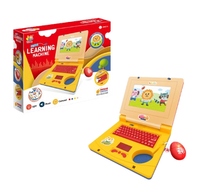 Máquina Educativa para Bebés, Simulación de Computadora Portátil con Luz, Música y Teclado, Mini Laptop de Juguete para Niños - Product Image 2