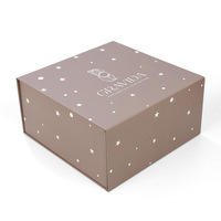 Échantillon gratuit, boîte cadeau magnétique pliante de luxe personnalisée, boîte en carton rigide pliable avec aimant, emballage pour vêtements, chaussures, boîte en papier