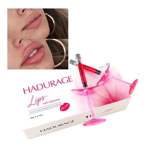 Factory <strong>Price</strong> Hadurage Red <strong>Lips</strong> 2pcs 1ml | <strong>Hyaluronic</strong> <strong>Acid</strong> <strong>Lip</strong> Filler with Anesthetic Acido Hialuronico Inyectable <strong>Lip</strong> Volume - Product Image 5