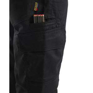 BLAKLADER - 144818329900C150 Pantalón Industry stretch con Tasca per ginocchiere Nero - EAN 7330509759769 PANTALONES DE TRABAJO - Product Image 4