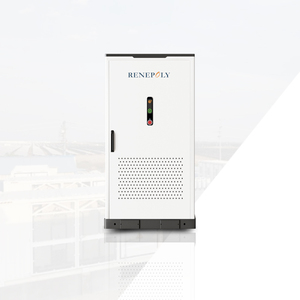 Système de batterie rechargeable LiFePO4 Renepoly 100 kW 215 kWh, armoire de stockage d'énergie à refroidissement liquide, garantie 10 ans, usage industriel et commercial - Product Image 1